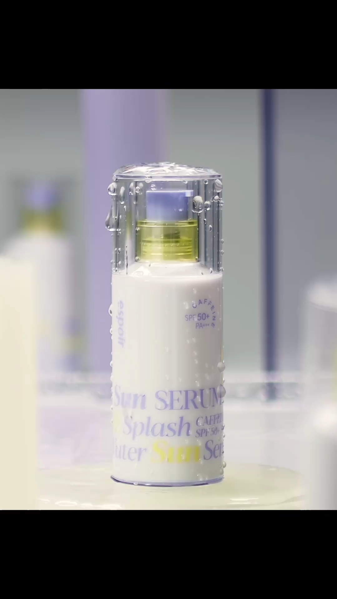 エスポア ウォータースプラッシュサンセラム/espoir/日焼け止めクリームの動画クチコミ5つ目