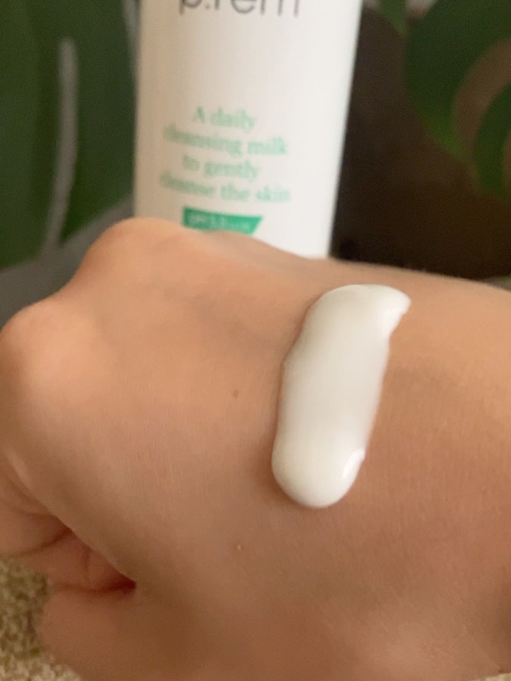 セーフミー リリーフモイスチャー クレンジングミルク /make prem/ミルククレンジングを使ったクチコミ（2枚目）