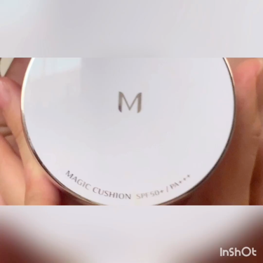 M クッション ファンデーション(モイスチャー)/MISSHA/クッションファンデーションを使ったクチコミ（2枚目）