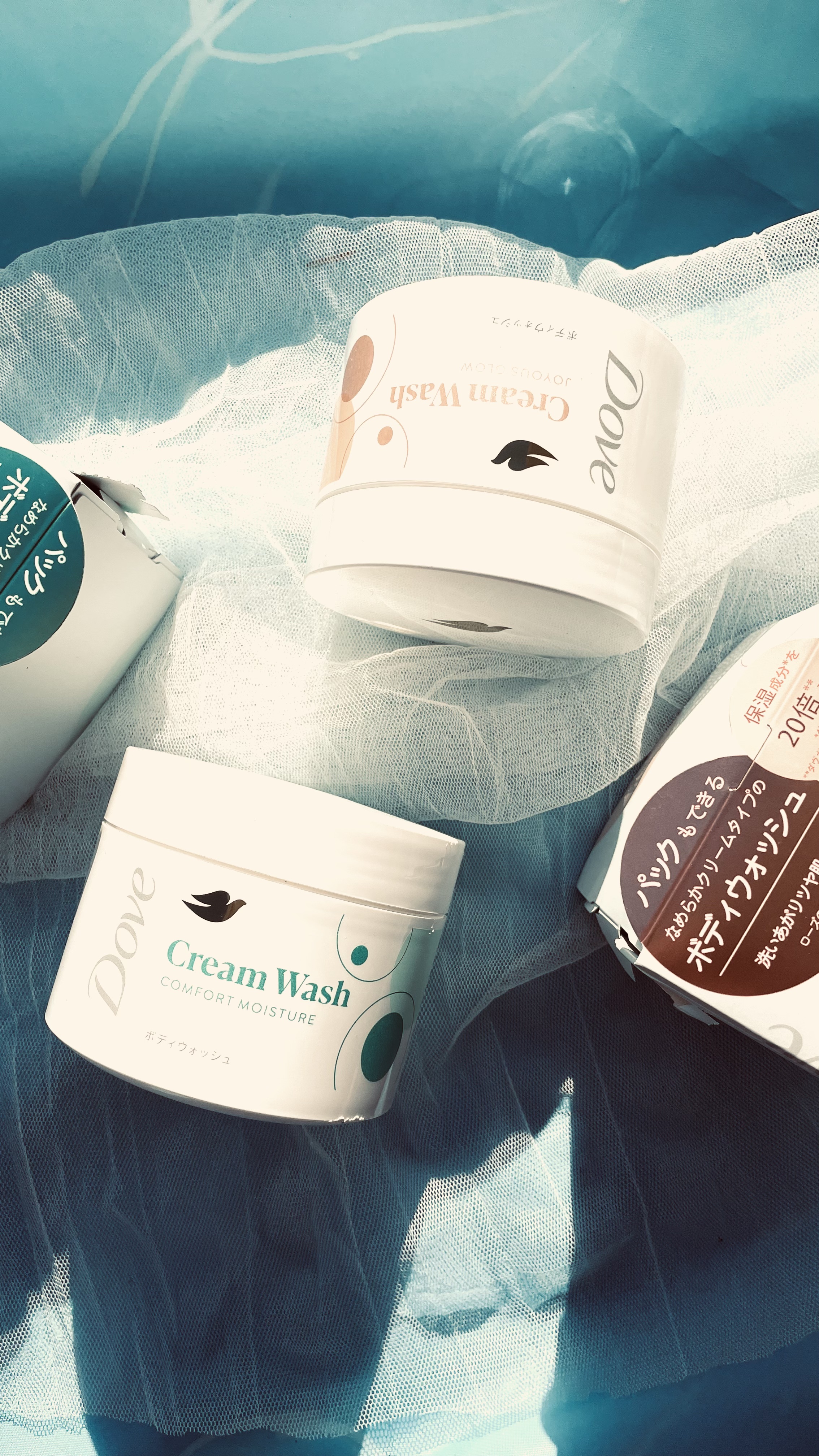 ダヴ クリームボディウォッシュ コンフォートモイスチャー/ダヴ/ボディソープを使ったクチコミ（1枚目）