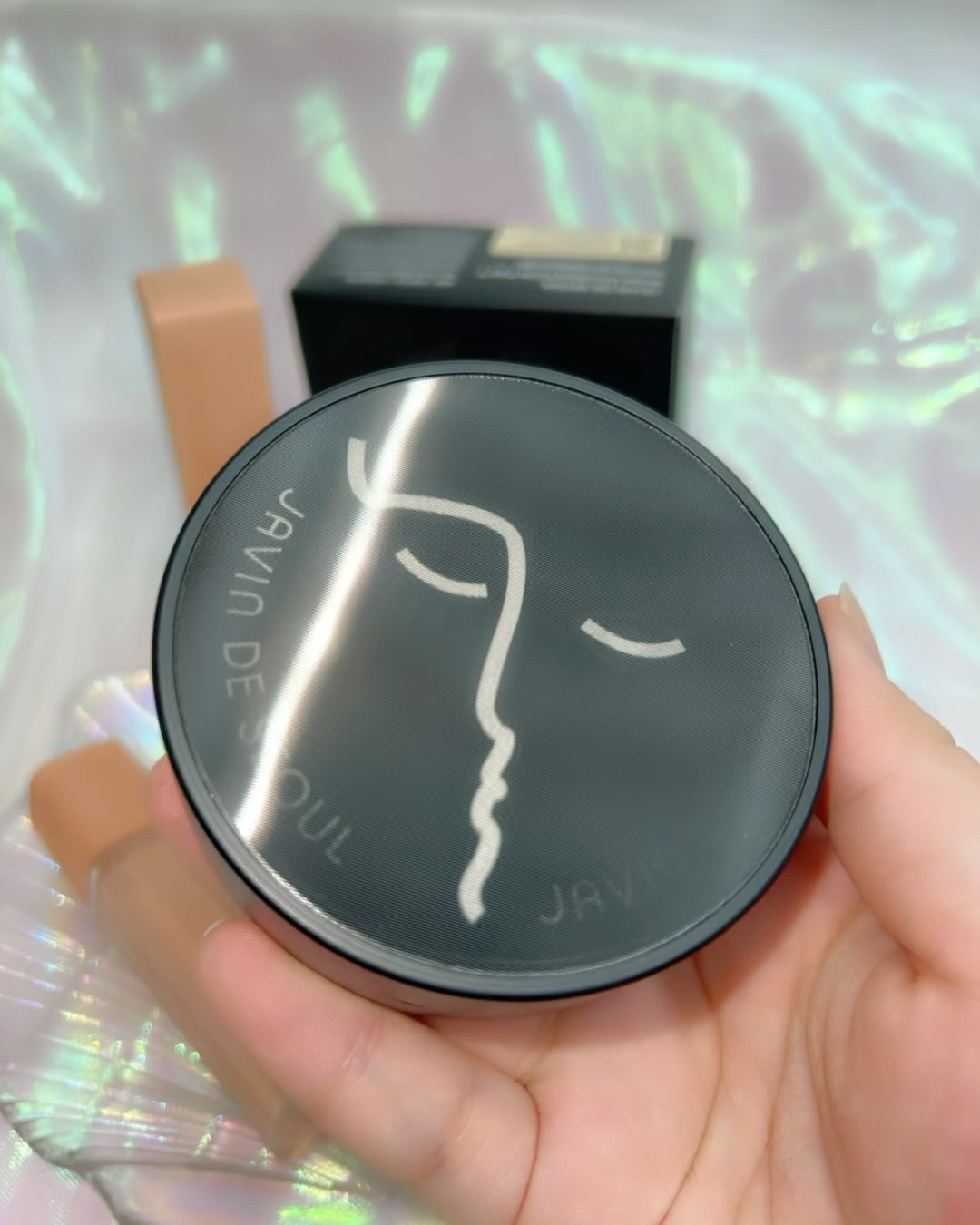 ジャビンドゥソウル ウインクファンデーションパクト/Javin De Seoul/クッションファンデーションを使ったクチコミ（3枚目）