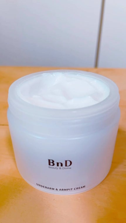 BnDアンダーアームクリーム(ボディクリーム)/BnD/デリケートゾーンケアの人気ショート動画