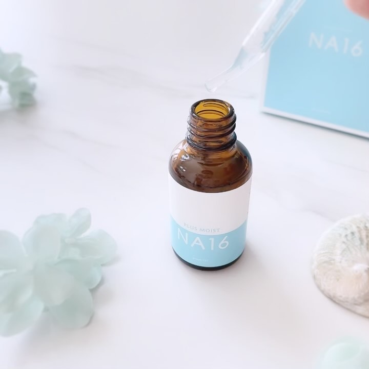 プラスキレイ プラスモイストNA16のクチコミ「＼ 透明感爆誕🤍　プチプラ美容液 ／
⁡
▫️プラスキレイ
　プラスモイストNA16 
⁡
美.....」（2枚目）