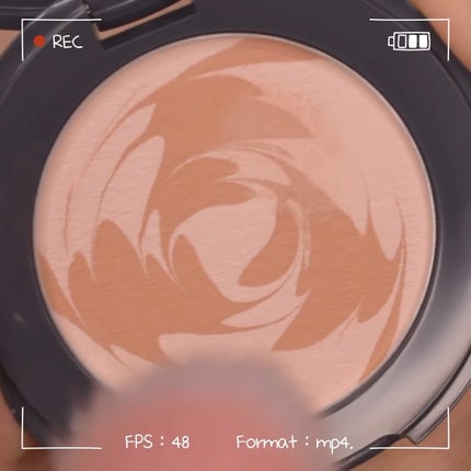 ラテアートマットチーク/KATE/パウダーチークの動画クチコミ4つ目