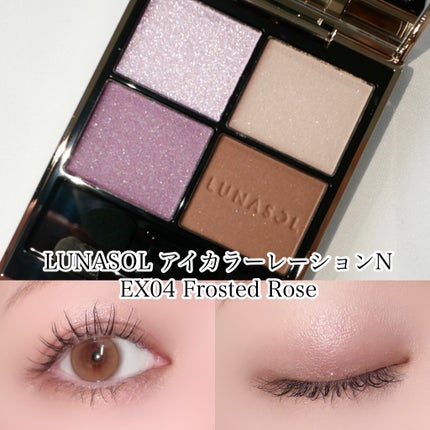 ルナソル アイカラーレーションN EX04 Frosted Rose / LUNASOL ルナソル アイカラーレーションN EX04 Frosted Rose / LUNASOL