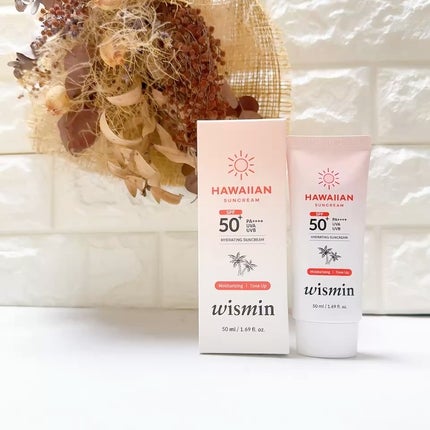 コットンフルーツウォーター ハワイアンUVプロテクトクリーム/wismin/日焼け止めクリームを使ったクチコミ(3枚目)