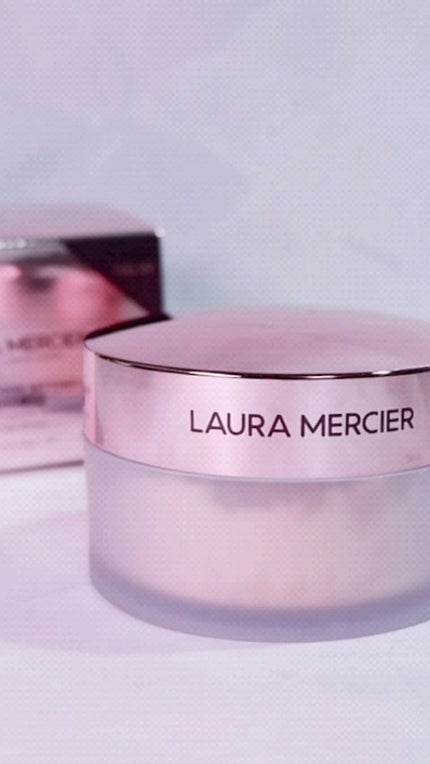 トランスルーセント ルース セッティング パウダー トーンアップ ローズ/ローラ メルシエ/ルースパウダーの人気ショート動画