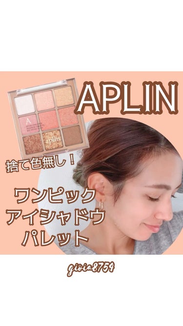 ワンピックアイシャドウパレット/APLIN/アイシャドウパレットを使ったクチコミ（1枚目）