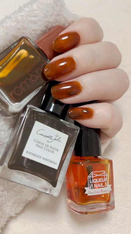 ムードペブルネイル/rom&nd/マニキュアの人気ショート動画