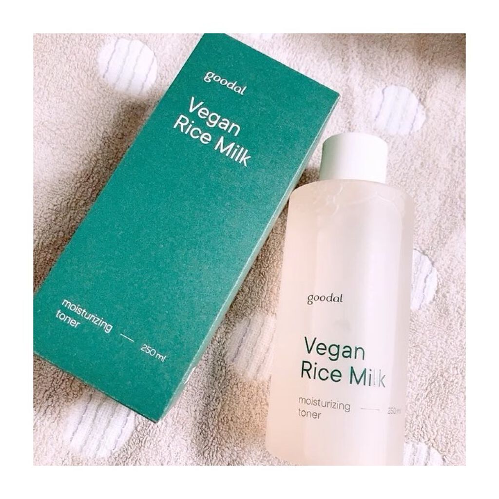 ヴィーガンライスミルク保湿ローション/goodal/フェイスクリームの動画クチコミ5つ目