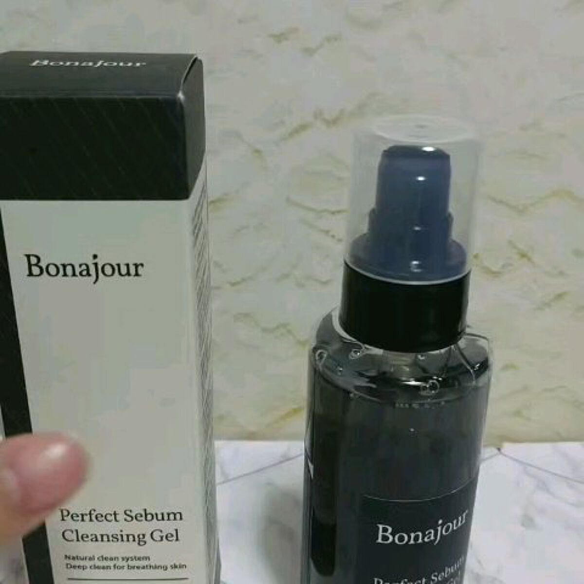 パーフェクトシーバムクレンジングジェル/Bonajour/クレンジングジェルの動画クチコミ2つ目