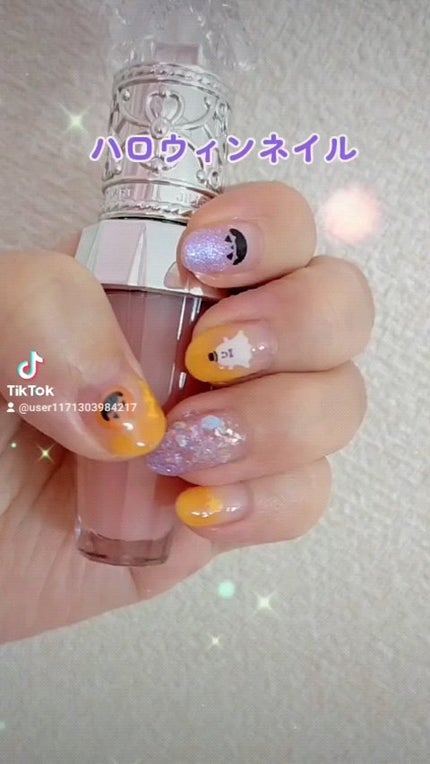 ジェルネイル(ライト対応)/セリア/ジェルネイルの人気ショート動画