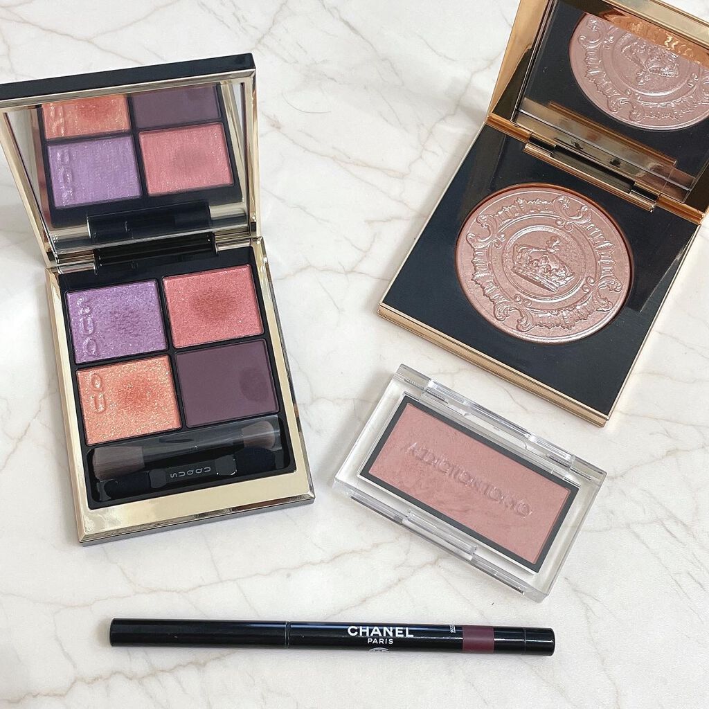 アディクション ザ ブラッシュ マット 005M Nude Romance/ADDICTION/パウダーチークを使ったクチコミ（1枚目）