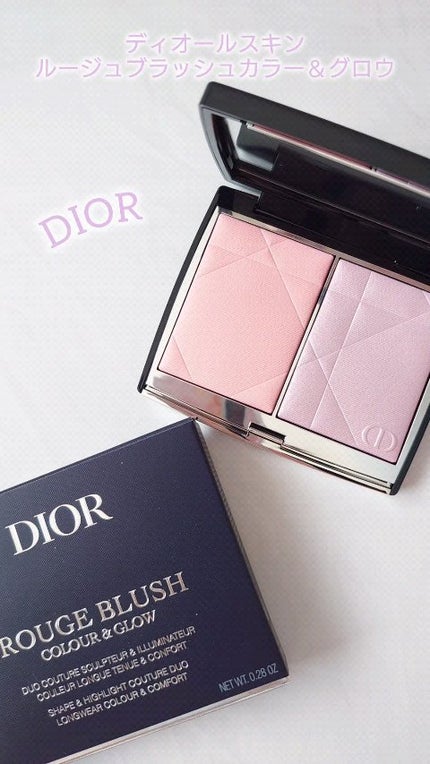 ディオールスキン ルージュ ブラッシュ カラー&グロウ/Dior/パウダーチークの人気ショート動画