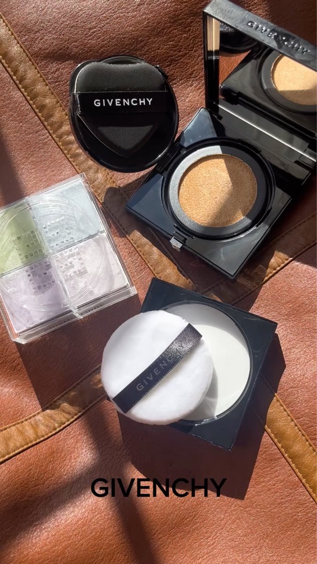 プリズム・リーブル・スキンケアリング・グロウ・クッション/GIVENCHY/クッションファンデーションの人気ショート動画