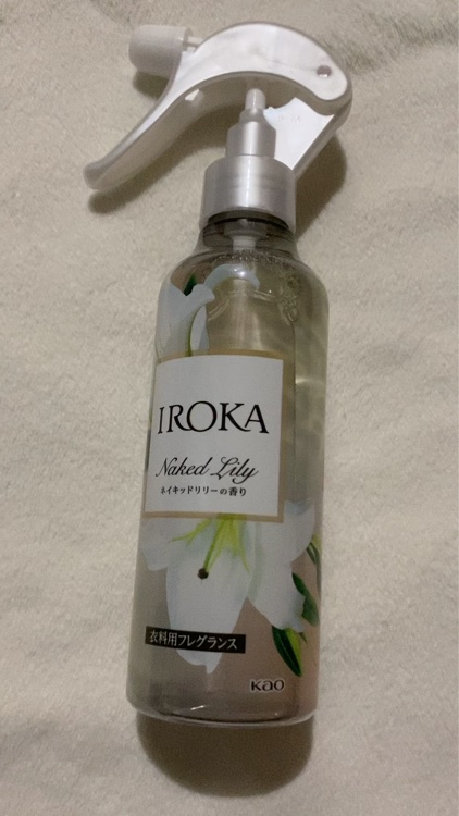 衣料用フレグランス ミスト ネイキッドリリー/IROKA/ファブリックミストを使ったクチコミ（1枚目）