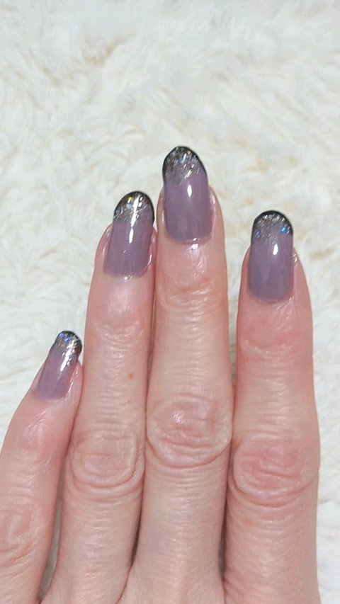 ネイルホリック Jungle Glitter BK032/ネイルホリック/マニキュアを使ったクチコミ（1枚目）