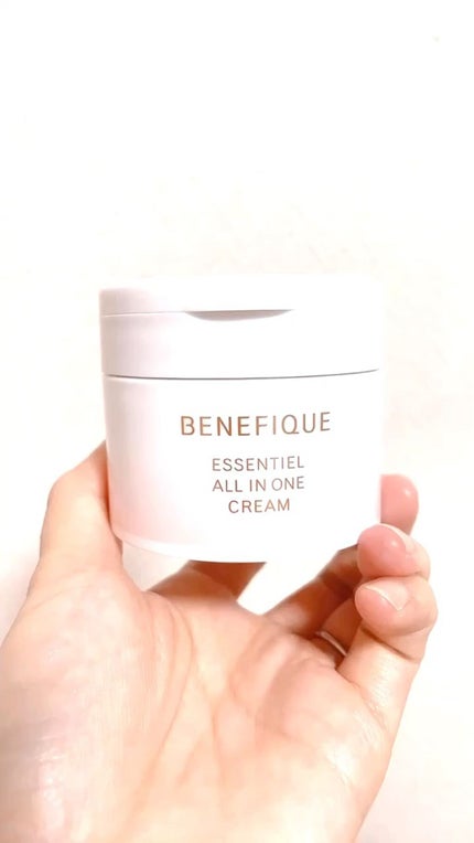 エッセンシャル オールインワン クリーム/BENEFIQUE/フェイスクリームの人気ショート動画
