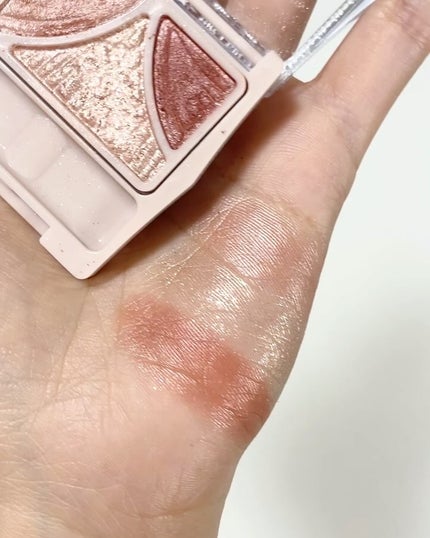 ジューシーピュアアイズ/キャンメイク/アイシャドウパレットを使ったクチコミ(4枚目)