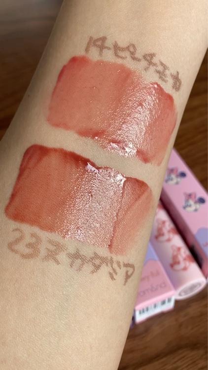 デュイフルウォーターティント/rom&nd/リップティントを使ったクチコミ（2枚目）