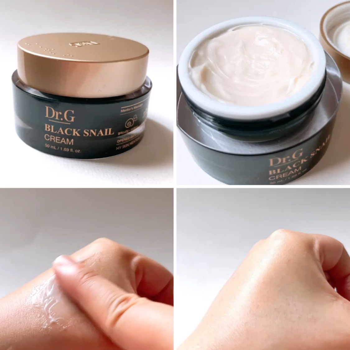 ブラックスネイル クリーム/Dr.G/フェイスクリームを使ったクチコミ（3枚目）