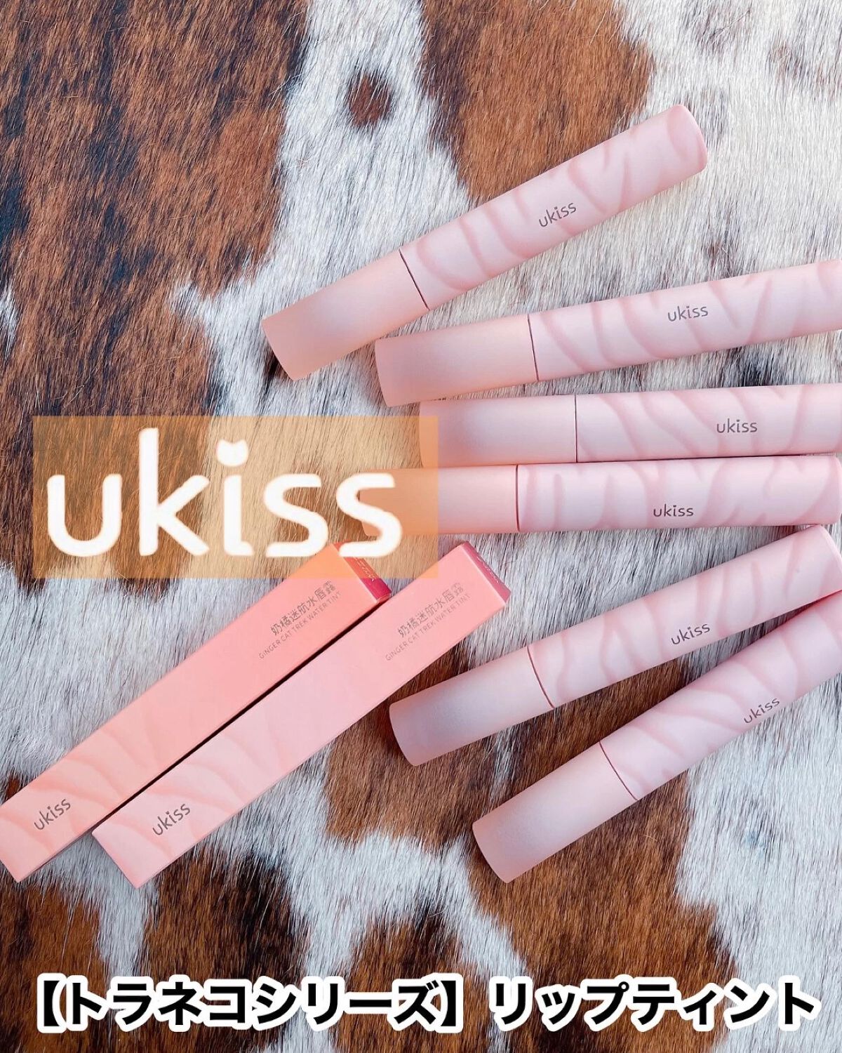 トラネコシリーズ リップティント/ukiss/リップティントの動画クチコミ2つ目