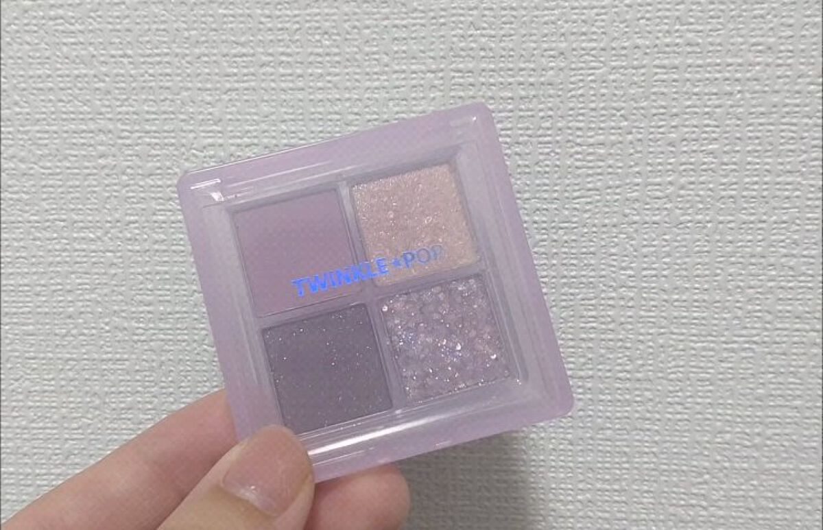 TWINKLE POP Pearl Flex Glitter Eye Palette/CLIO/アイシャドウパレットを使ったクチコミ（1枚目）