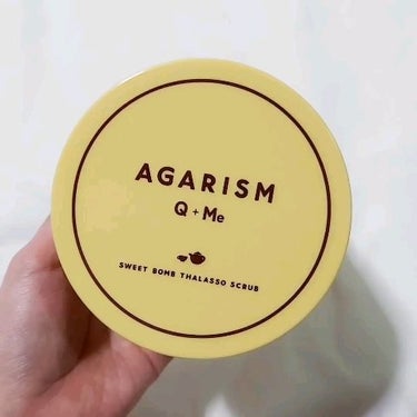 Q+Me スウィートボムタラソスクラブレモンティーの香り/AGARISM/バスト・ヒップケアを使ったクチコミ（3枚目）