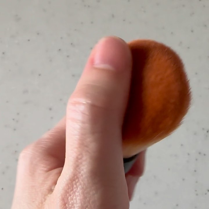 マルチユースブラシ〈フェイス〉/ロージーローザ/メイクブラシを使ったクチコミ（3枚目）