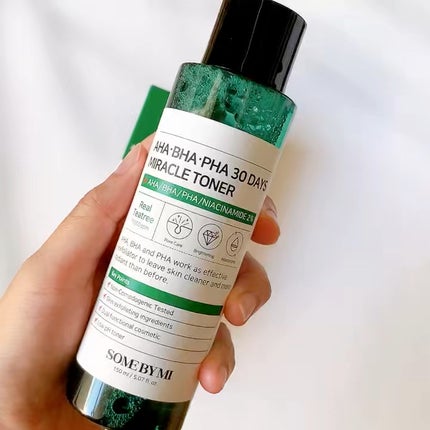 AHA·BHA·PHA 30デイズミラクルトナー/SOME BY MI/化粧水の人気ショート動画