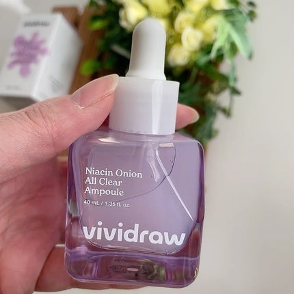 ナイアシンオニオン オールクリア アンプル/vividraw/美容液を使ったクチコミ(3枚目)