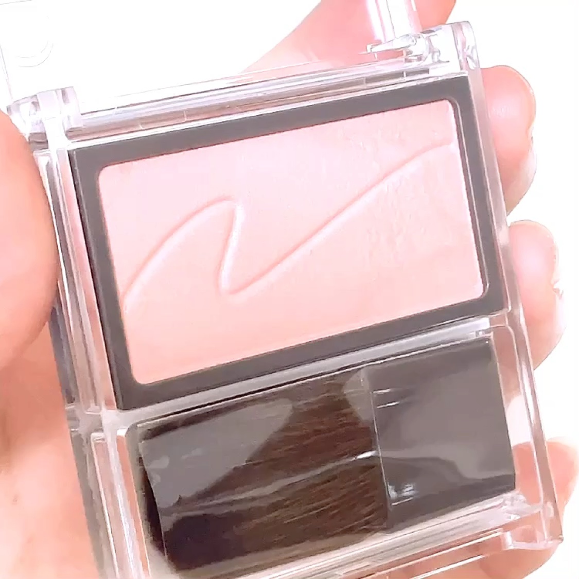 チークブラッシュ/CEZANNE/パウダーチークを使ったクチコミ（3枚目）