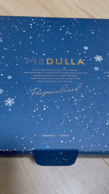 MEDULLA MEDULLA シャンプー／リペアのクチコミ「#MEDULLA
#パーソナライズシャンプー W101 SNOW
#パーソナライズリペア W1.....」（2枚目）