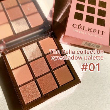 The Bella collection eyeshadow palette/CELEFIT/パウダーアイシャドウを使ったクチコミ（1枚目）