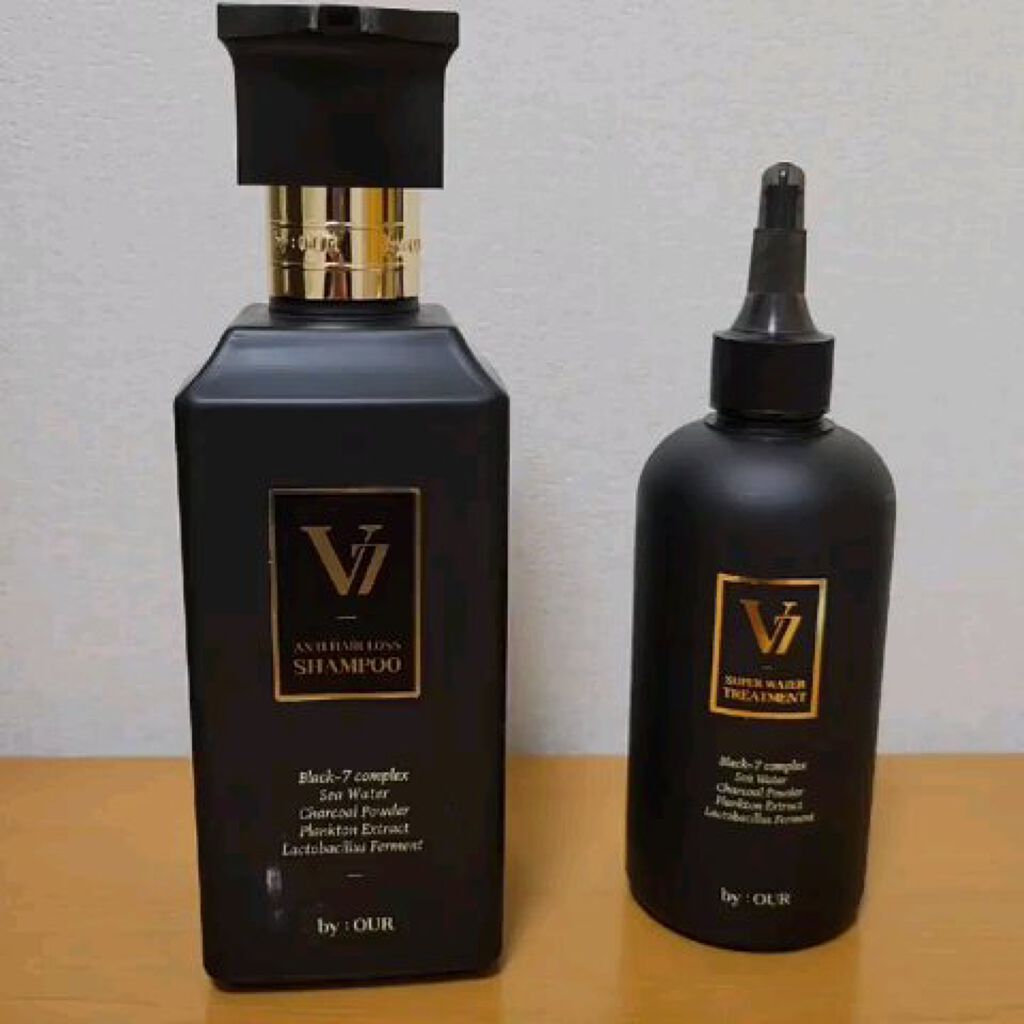 V7 アンチヘアロス シャンプー/by : OUR/サロンシャンプーを使ったクチコミ（2枚目）