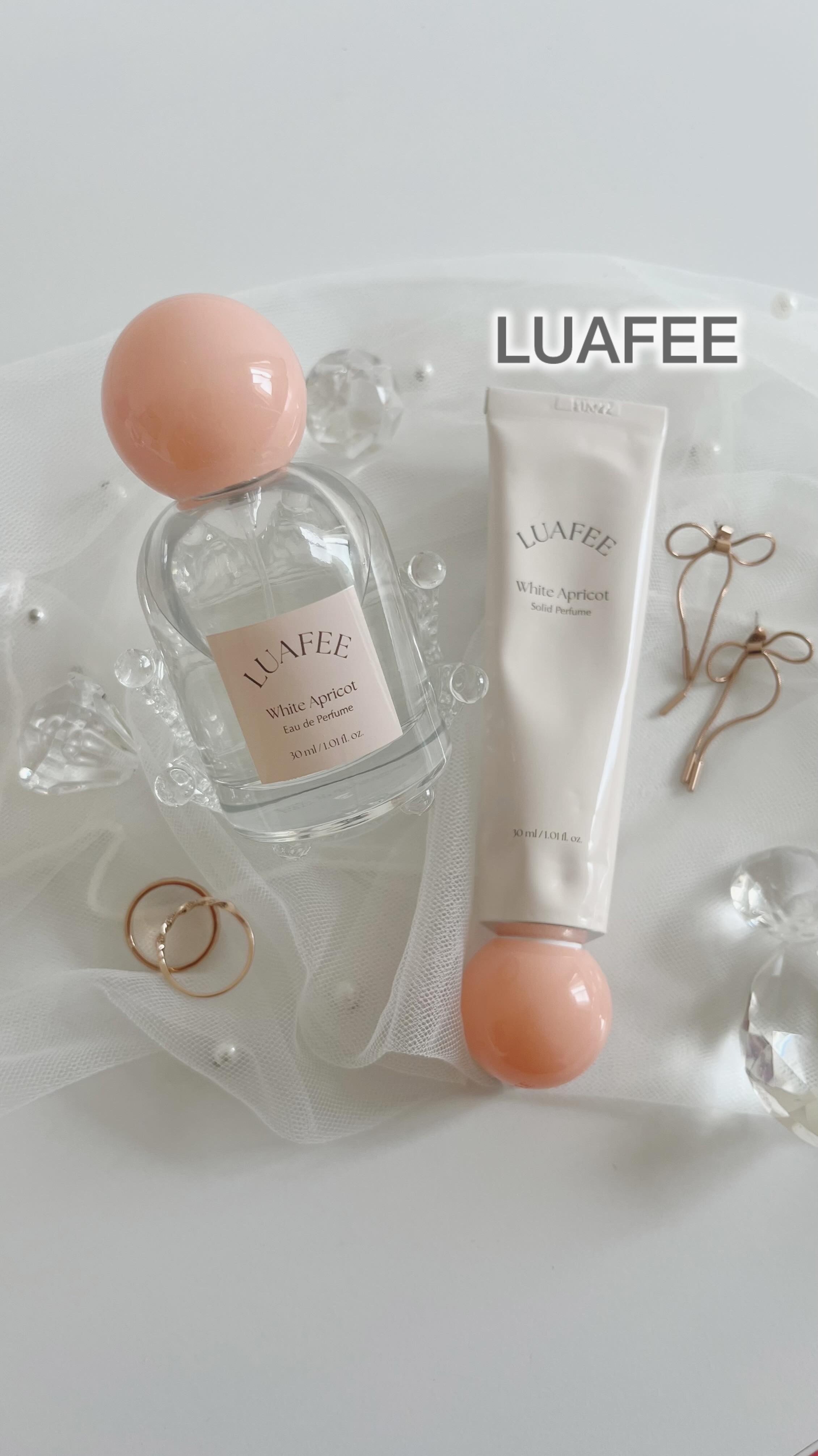 ソリッド パフューム ホワイトアプリコット/LUAFEE/練り香水の人気ショート動画