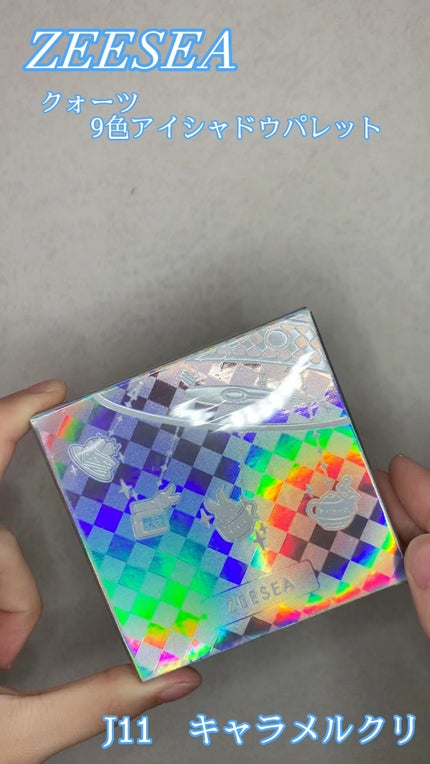 クォーツ 9色アイシャドウパレット(ドリームランドアイシャドウ)/ZEESEA/アイシャドウパレットの人気ショート動画