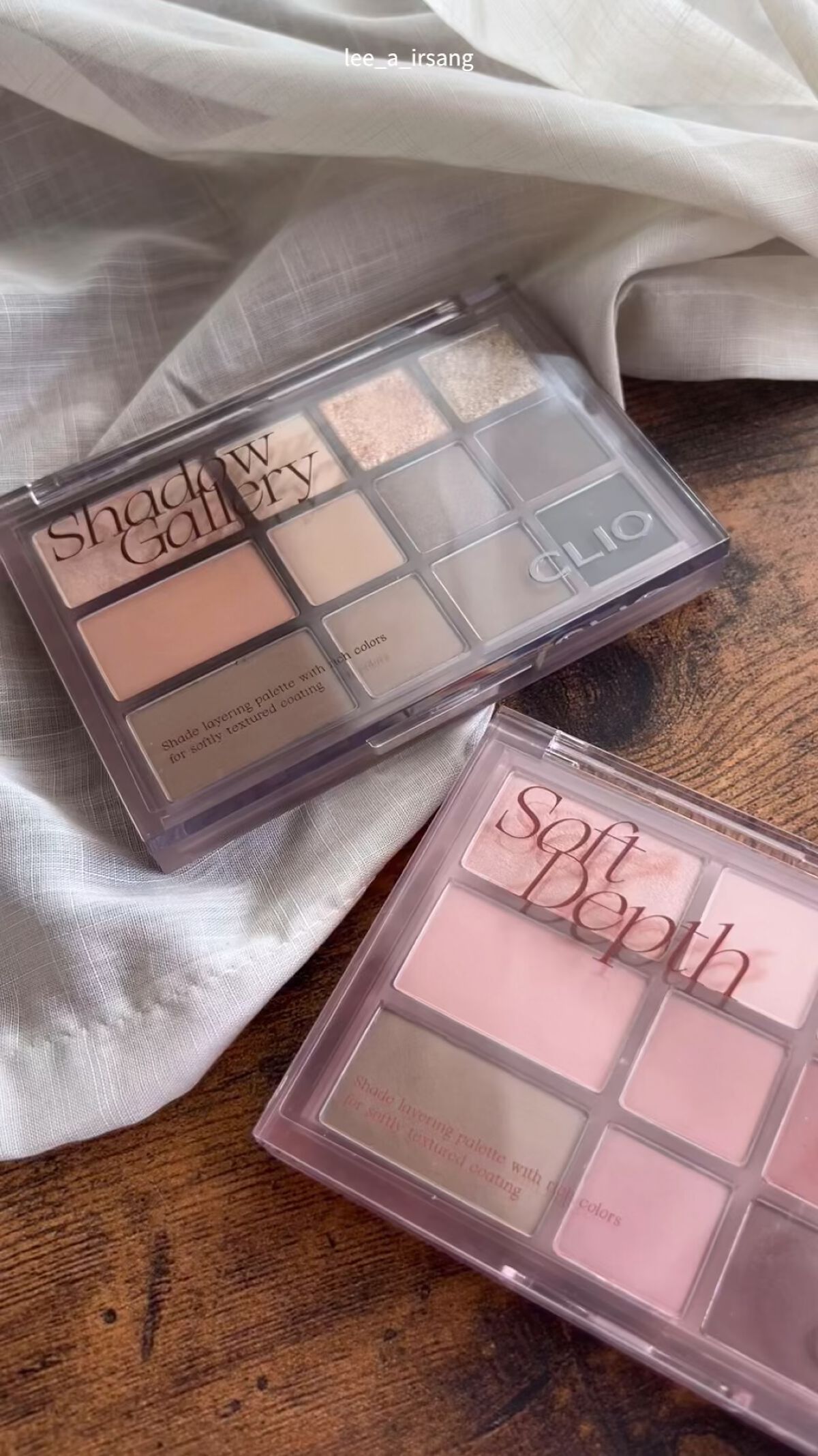 シェード アンド シャドウ パレット/CLIO/アイシャドウパレットを使ったクチコミ（1枚目）