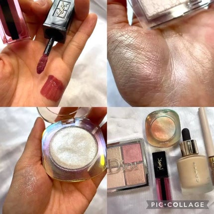 ディオール バックステージ フェイス グロウ パレット/Dior/ハイライトを使ったクチコミ(5枚目)