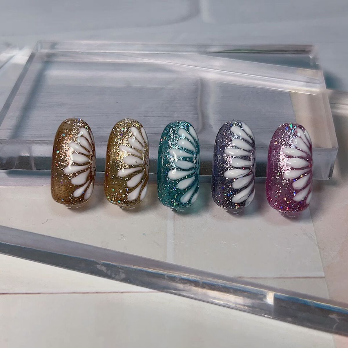 トリコカラージェル/ARKEY TOKYO/ジェルネイルを使ったクチコミ（1枚目）