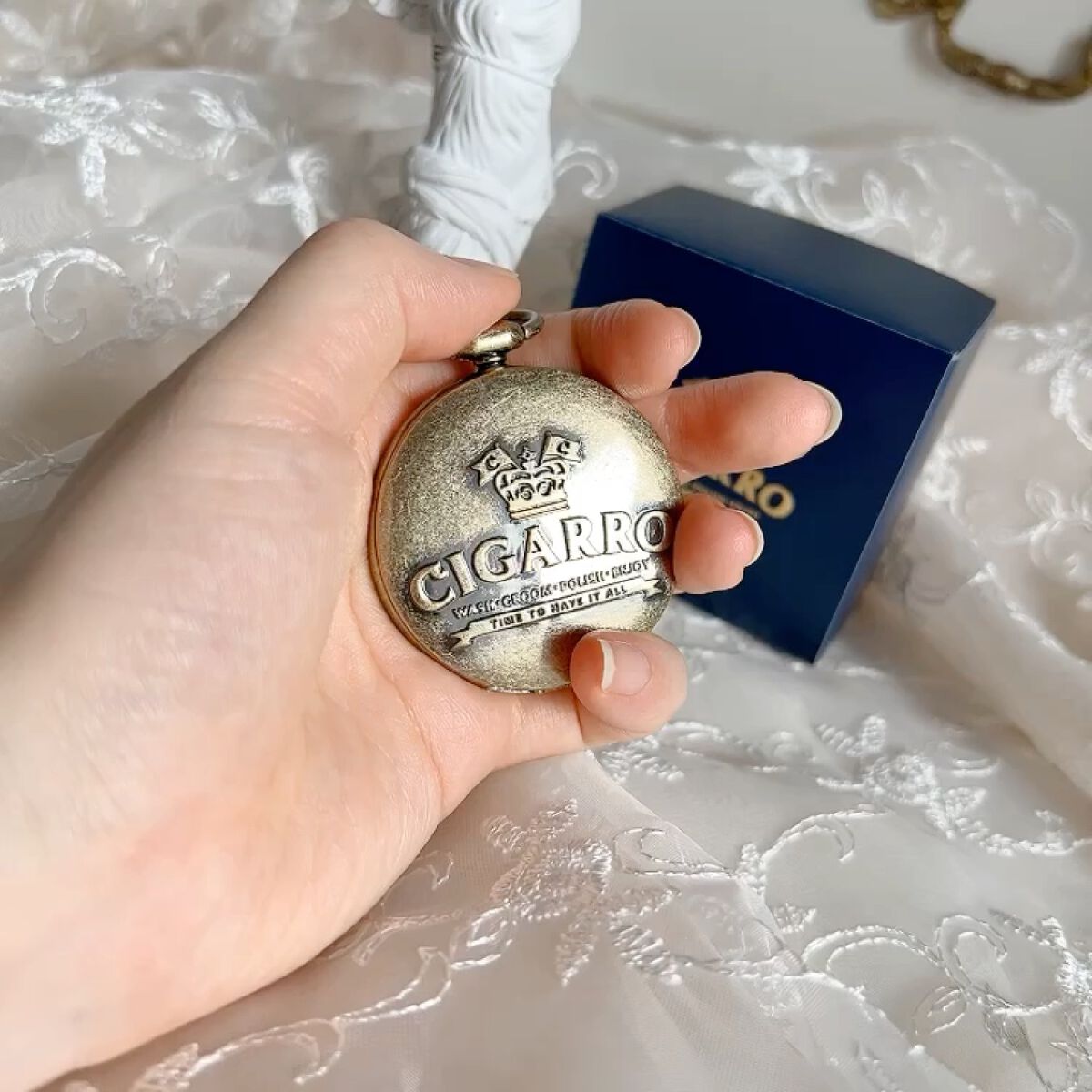 ソリッドパフューム ドライモヒート/CIGARRO/練り香水の動画クチコミ4つ目