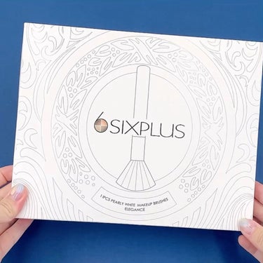 SIXPLUS エレガンスシリーズ ホワイトパール メイクブラシ11本セット/SIXPLUS/メイクブラシを使ったクチコミ（6枚目）