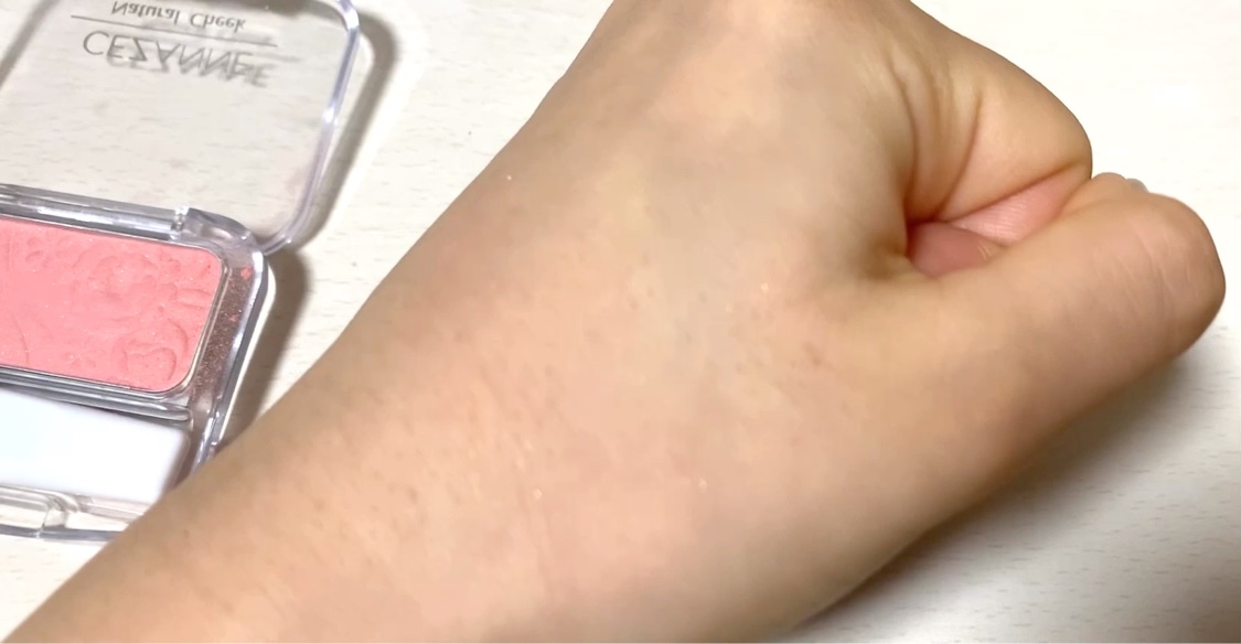 ナチュラル チークN/CEZANNE/パウダーチークを使ったクチコミ（2枚目）