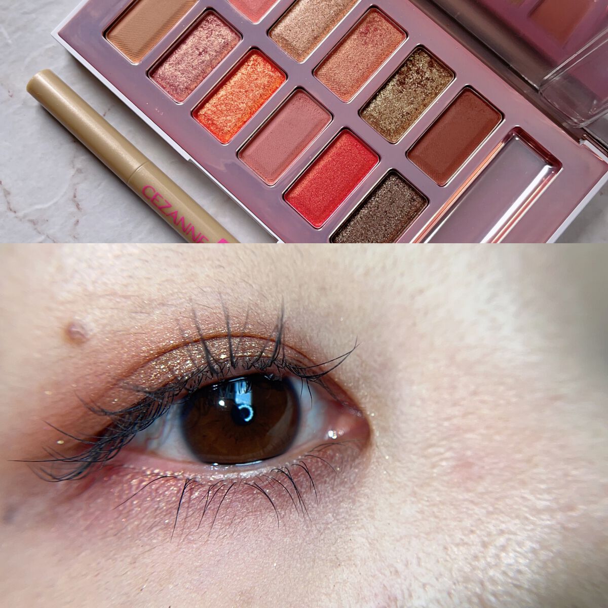 バレンタインボックス2 ピーチパレット/VAVI MELLO/アイシャドウパレットを使ったクチコミ（1枚目）