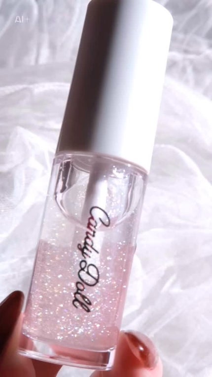 トリートメントケアグロス<ホワイトダスト>/CandyDoll/リップグロスの人気ショート動画