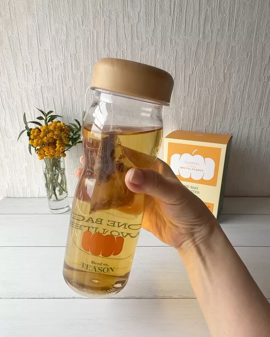 デイリーフィット パンプキンティー/TEASON/美容ドリンクを使ったクチコミ（2枚目）
