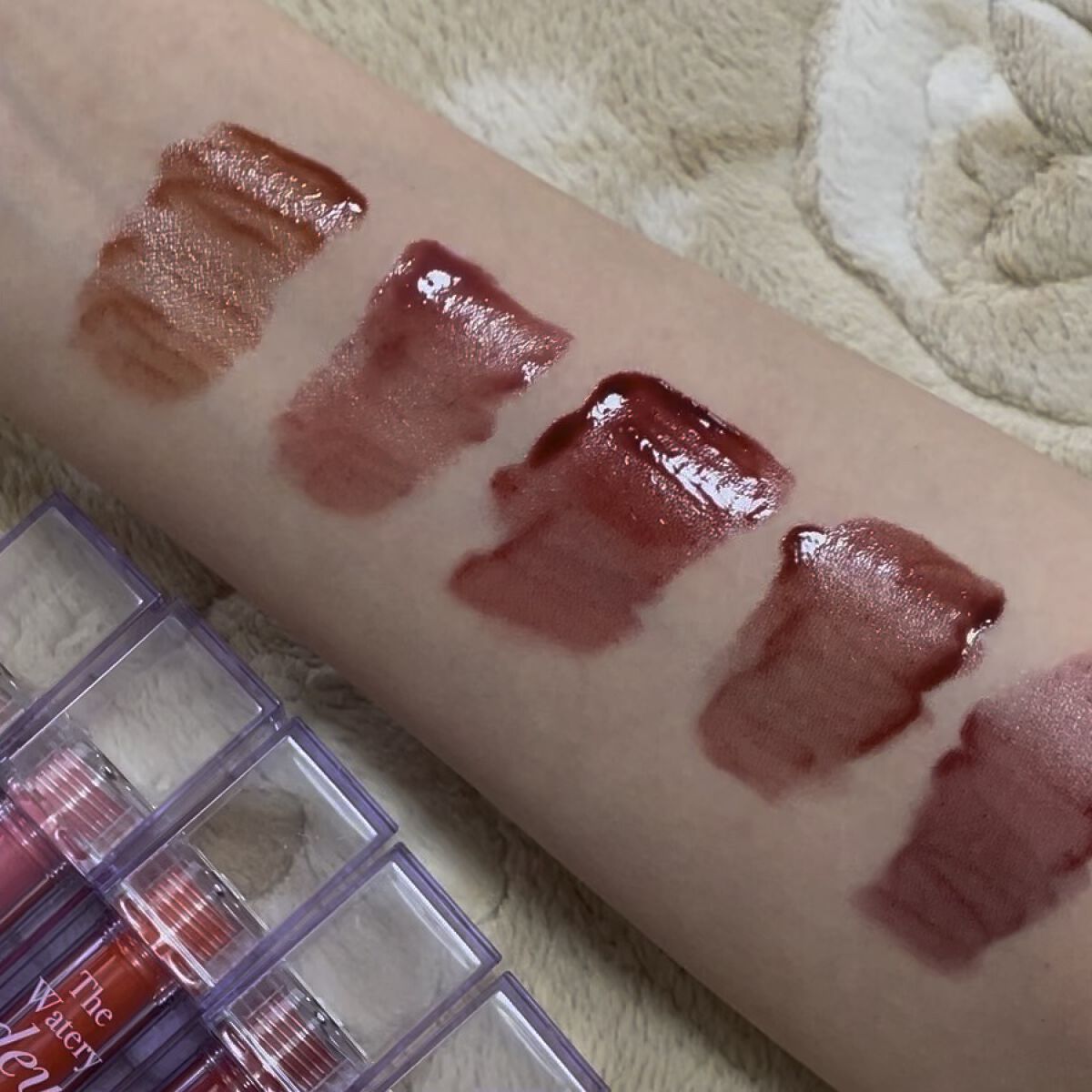 ザ ウォータリーデューティント/MERZY/リップティントを使ったクチコミ（1枚目）