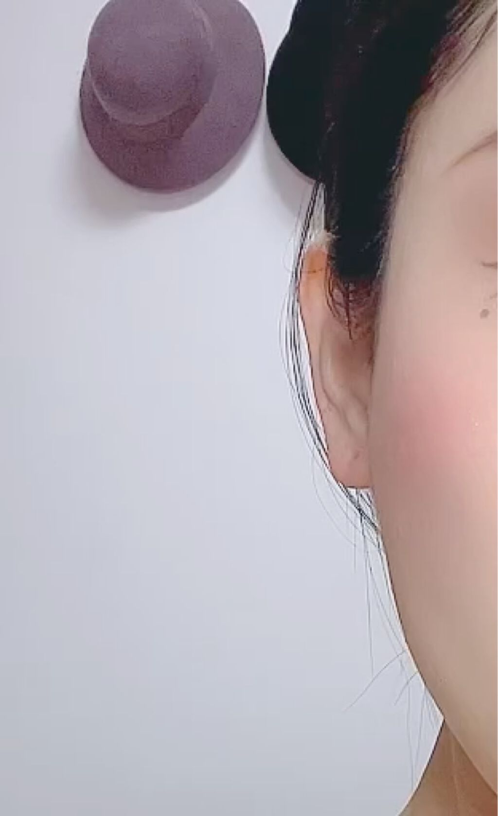 からまないゴム S ブラック/DAISO/ヘアアクセサリーを使ったクチコミ（2枚目）