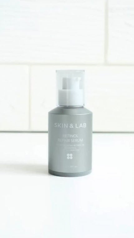 ヴィーガンリポソームレチノールセラム/SKIN&LAB/美容液の人気ショート動画