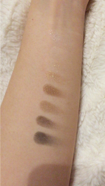 グラマラスリッチ アイパレット (クリスマスコフレ 2018)/Visée/メイクアップキットを使ったクチコミ（3枚目）